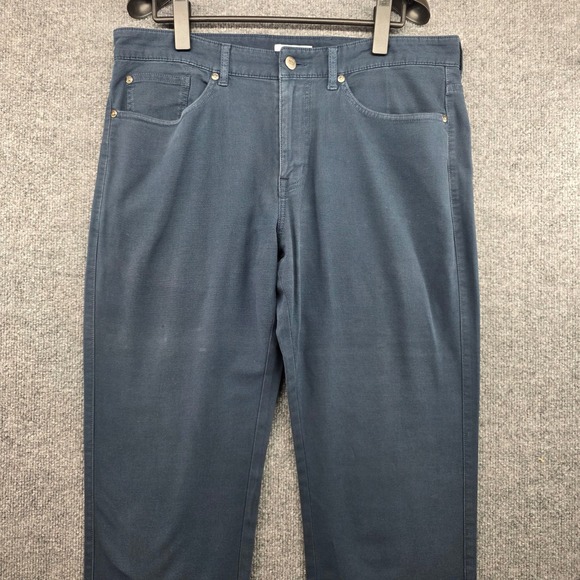 Peter Millar Other - Peter Millar Mens Navy Blue 5-Pocket Canvas Pants MF18B86 Size 34